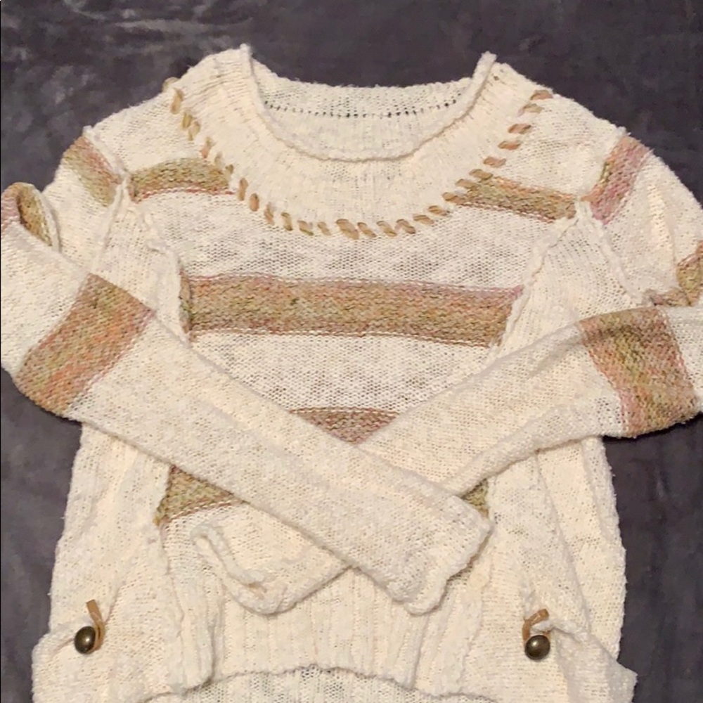 Striped Multi-Colored Sweater